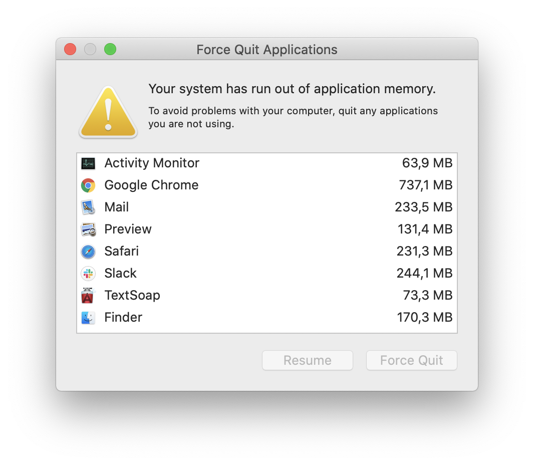 slack app for mac running slow